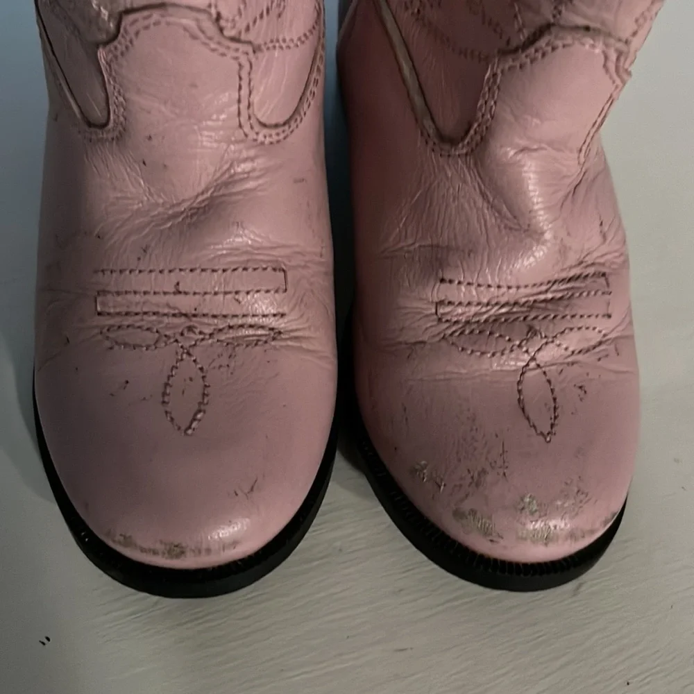 Masterson Boot Co. girls’ pink leather boots 5.5